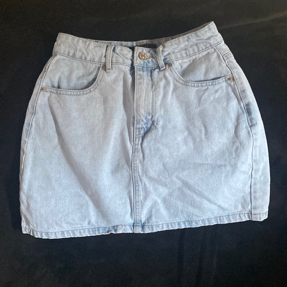 Light blue Jean skirt